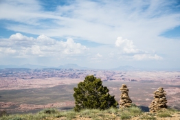 Image looking out over desert landscape.